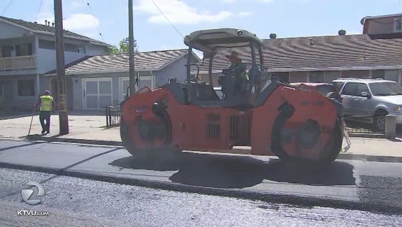 Hundreds of miles of San Jose streets getting repaved this fiscal year