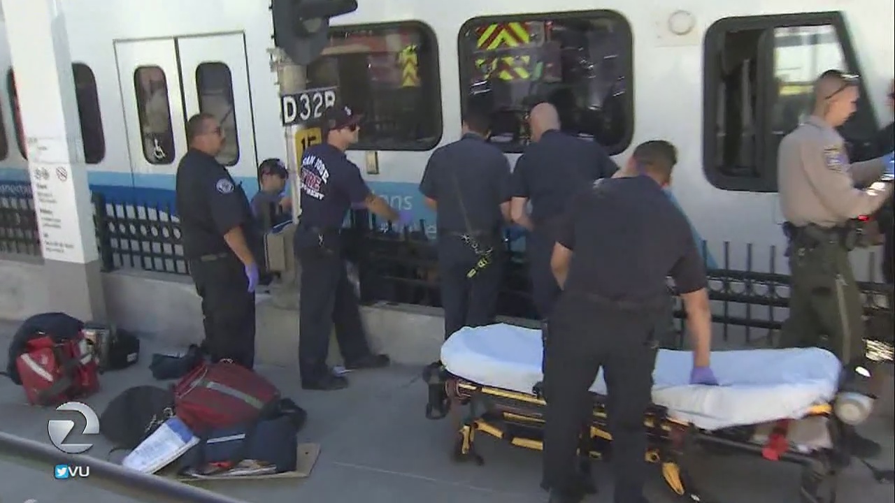 Bicyclist struck by VTA train in San Jose