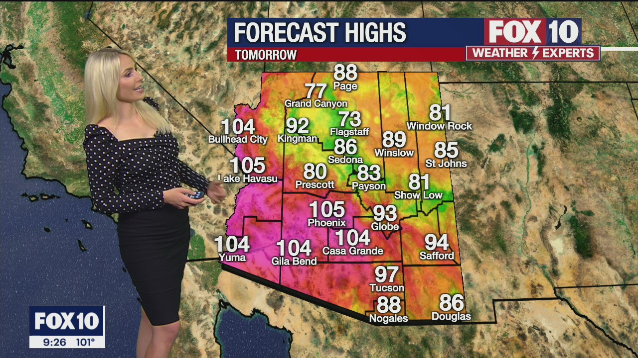 9pm Weather Forecast - 6/29/2021