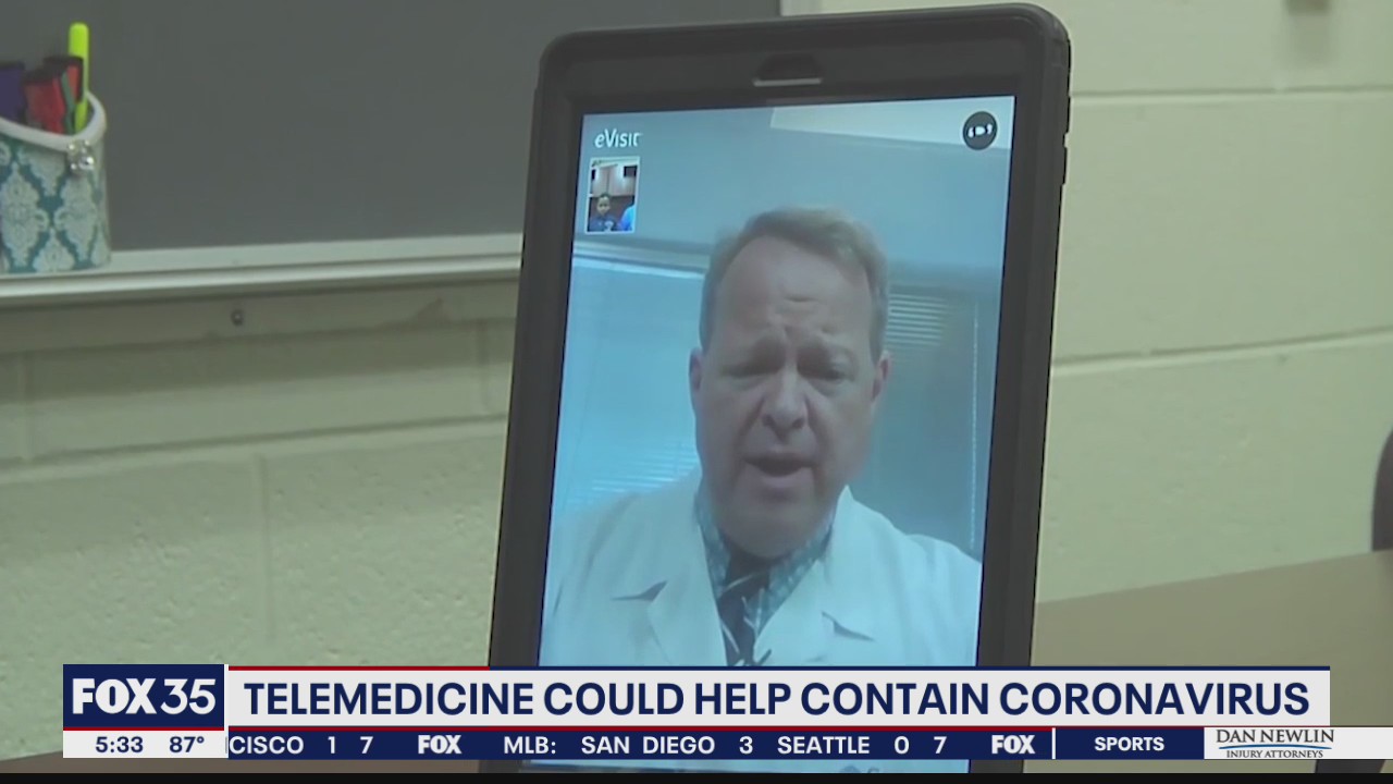 Telemedicine video chat could help contain coronavirus