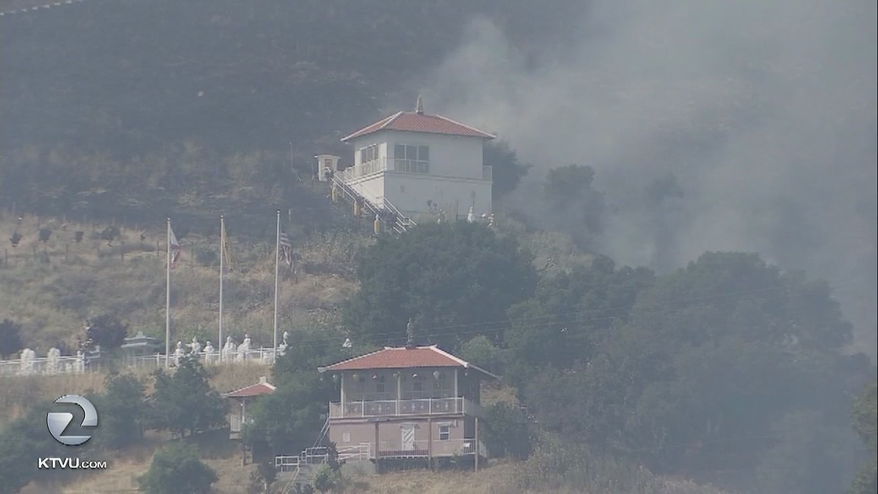 35-acre vegetation fire mostly contained in Milpitas; fire season just beginning