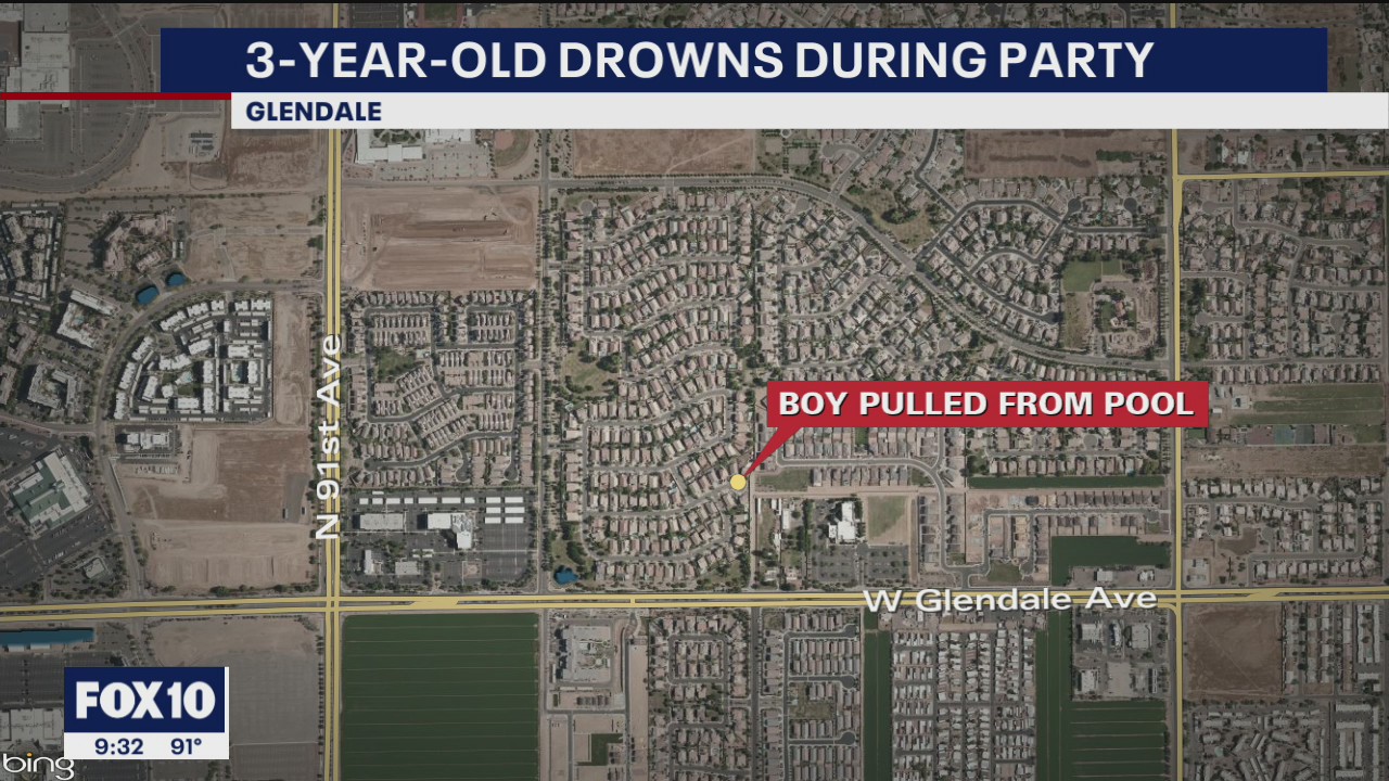 Boy, 3, dies after being pulled from Glendale pool | FOX 10 Phoenix