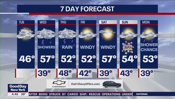 NYC weather forecast