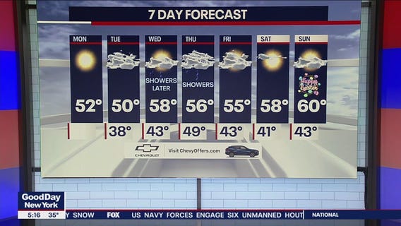 NYC weather forecast