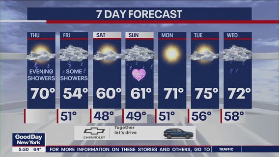 NYC weather forecast