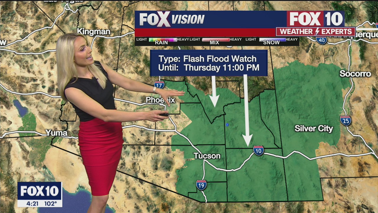 4 p.m. Weather Forecast - 7/15/21