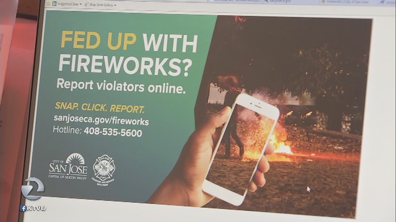 Residents criticize San Jose launch of online illegal fireworks reporting tool