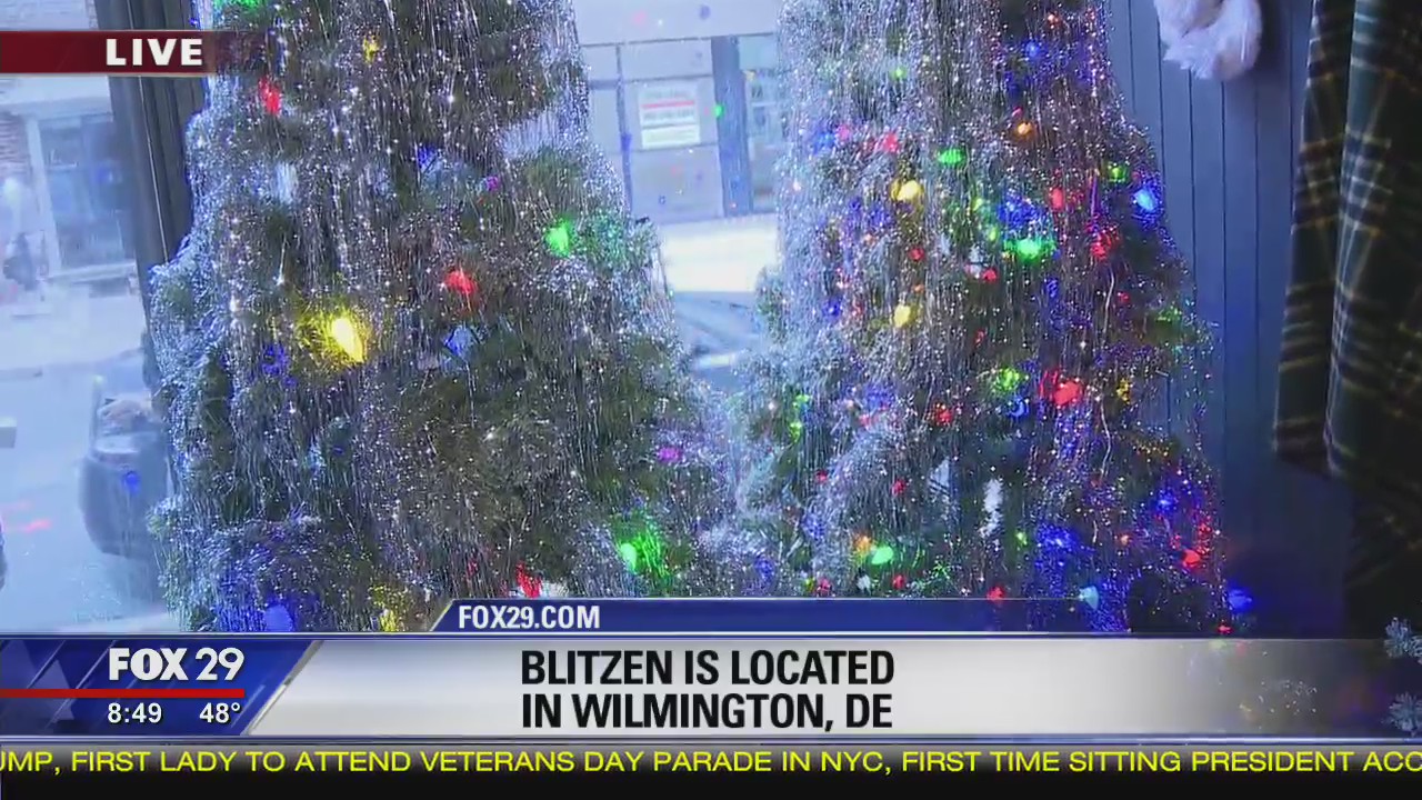 Blitzen Christmas pop-up bar