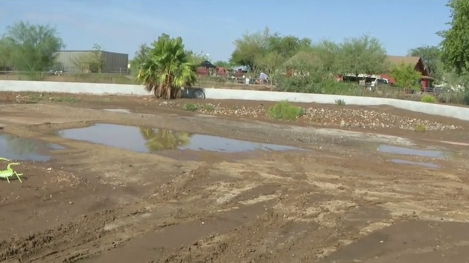 Cleanup efforts continue following days of monsoon weather