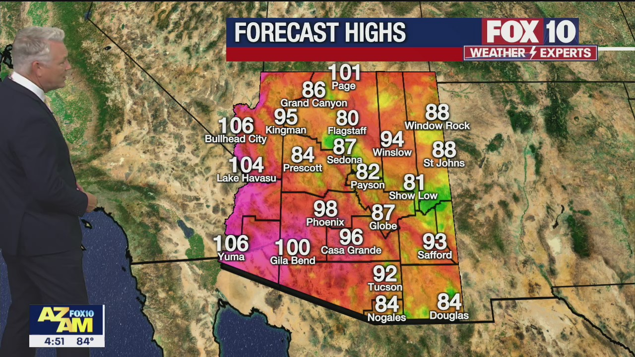Morning Weather Forecast - 8/13/21