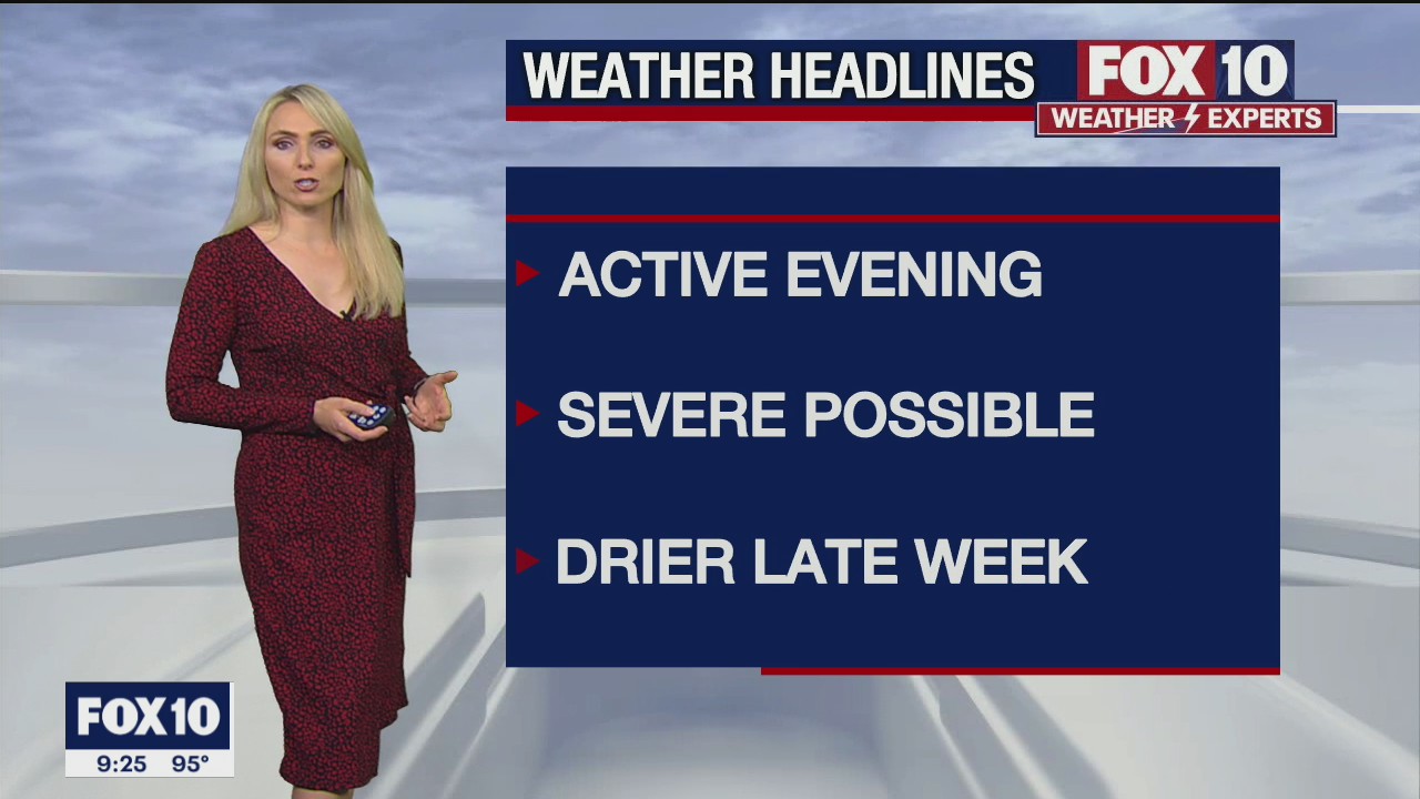 Evening Weather Forecast - 8/16/21