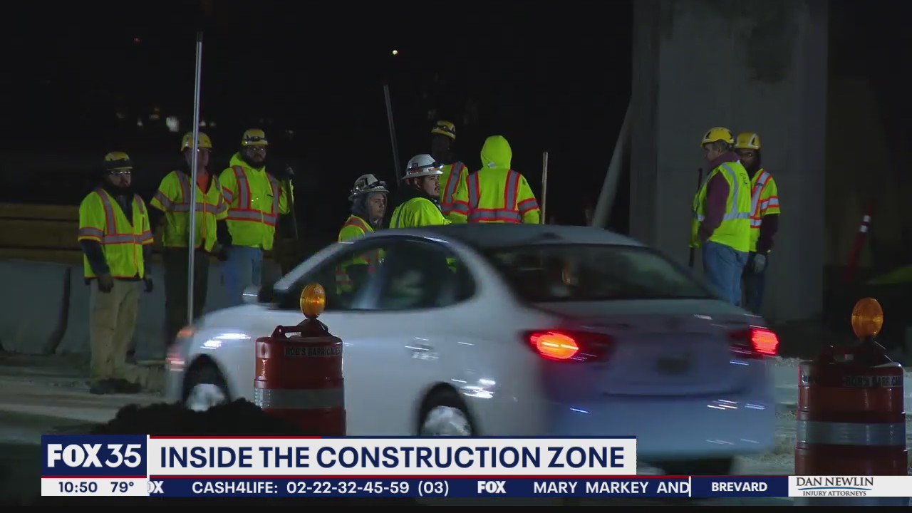 Inside the I-4 Ultimate construction zone