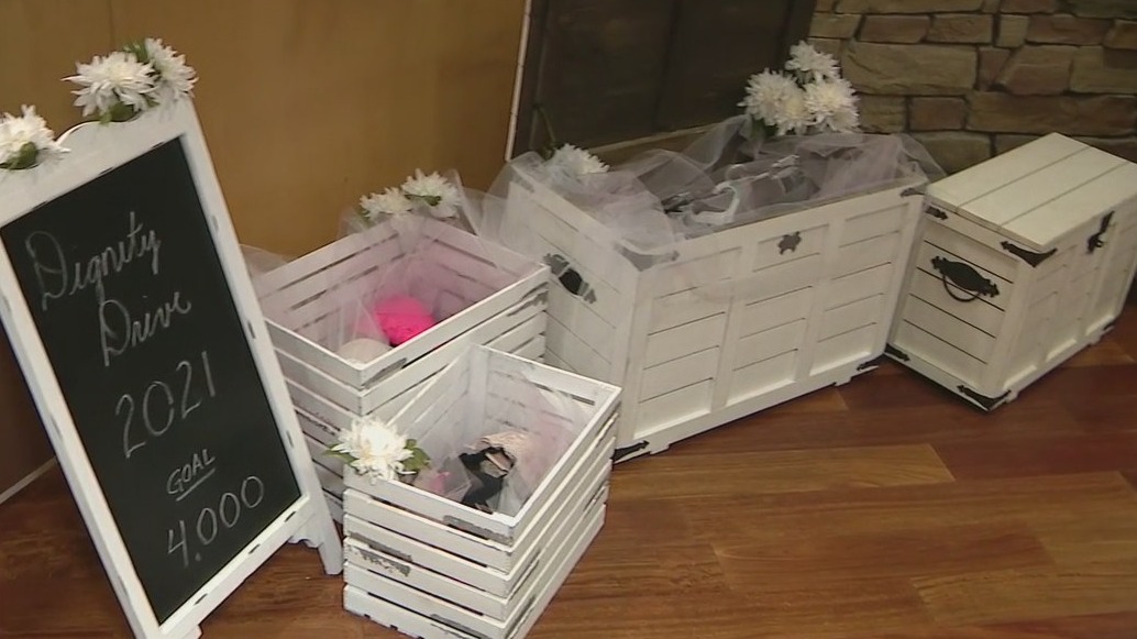 Clothing drive for women re-entering workforce after experiencing homelessness