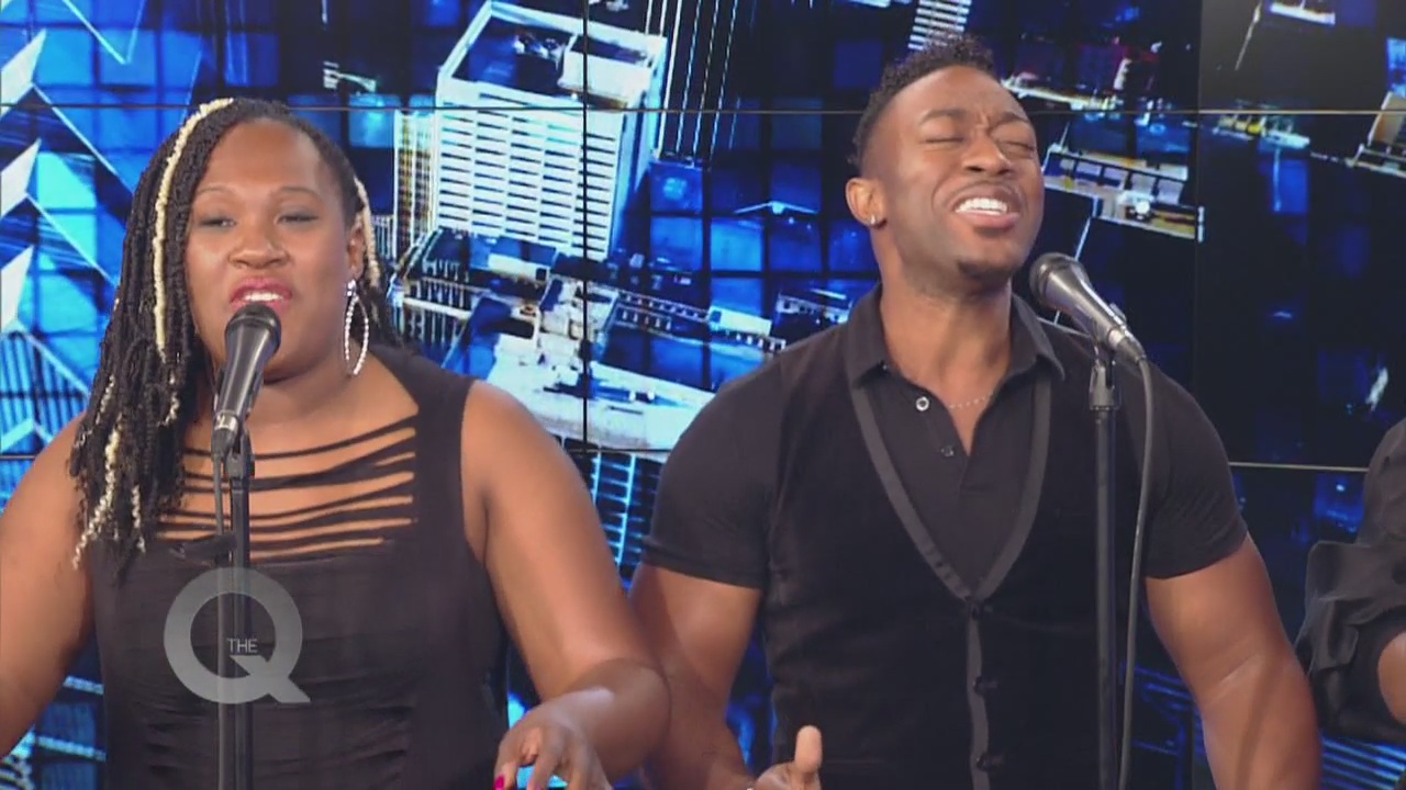 Tyrese Thomas, the Healed Project visit the Q