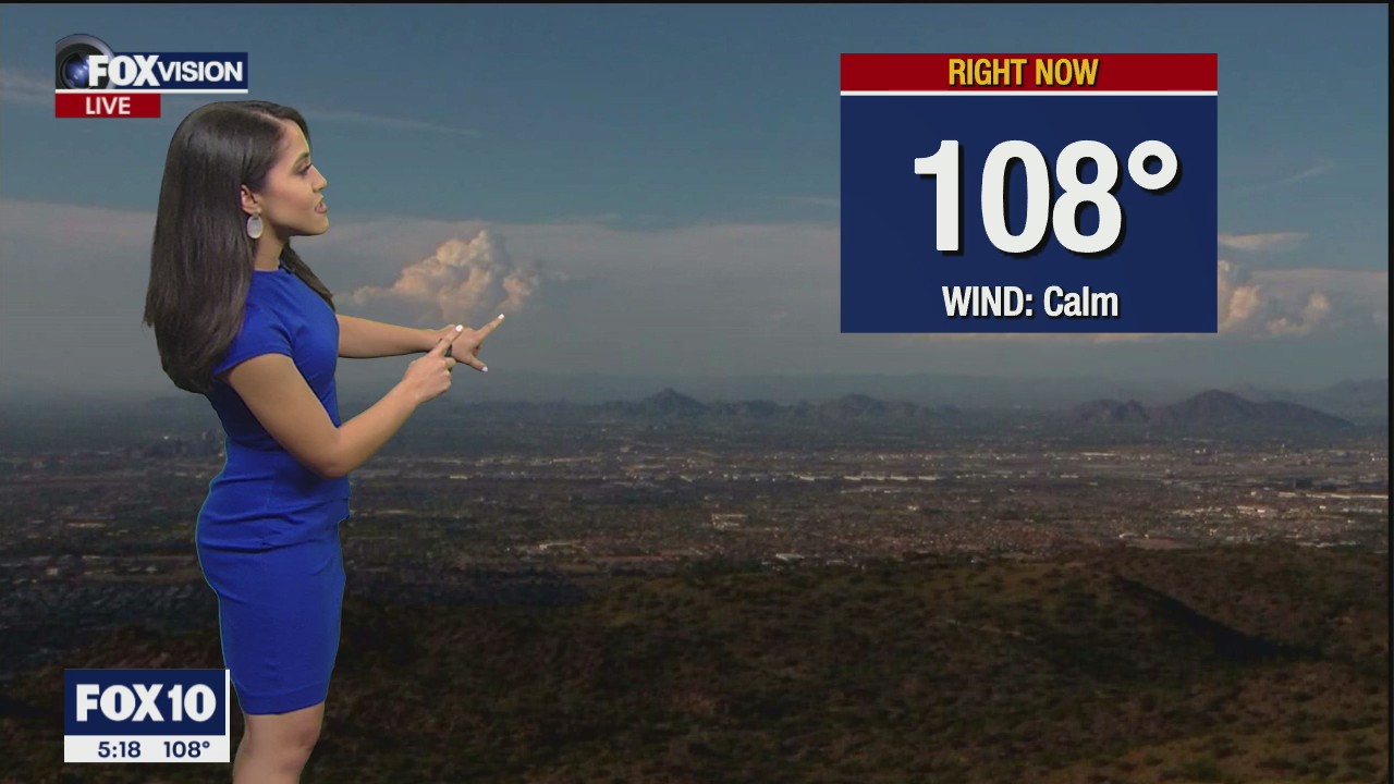 5 p.m. Weather Forecast - 8/29/21