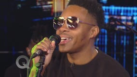 Day Kornegay performs on The Q