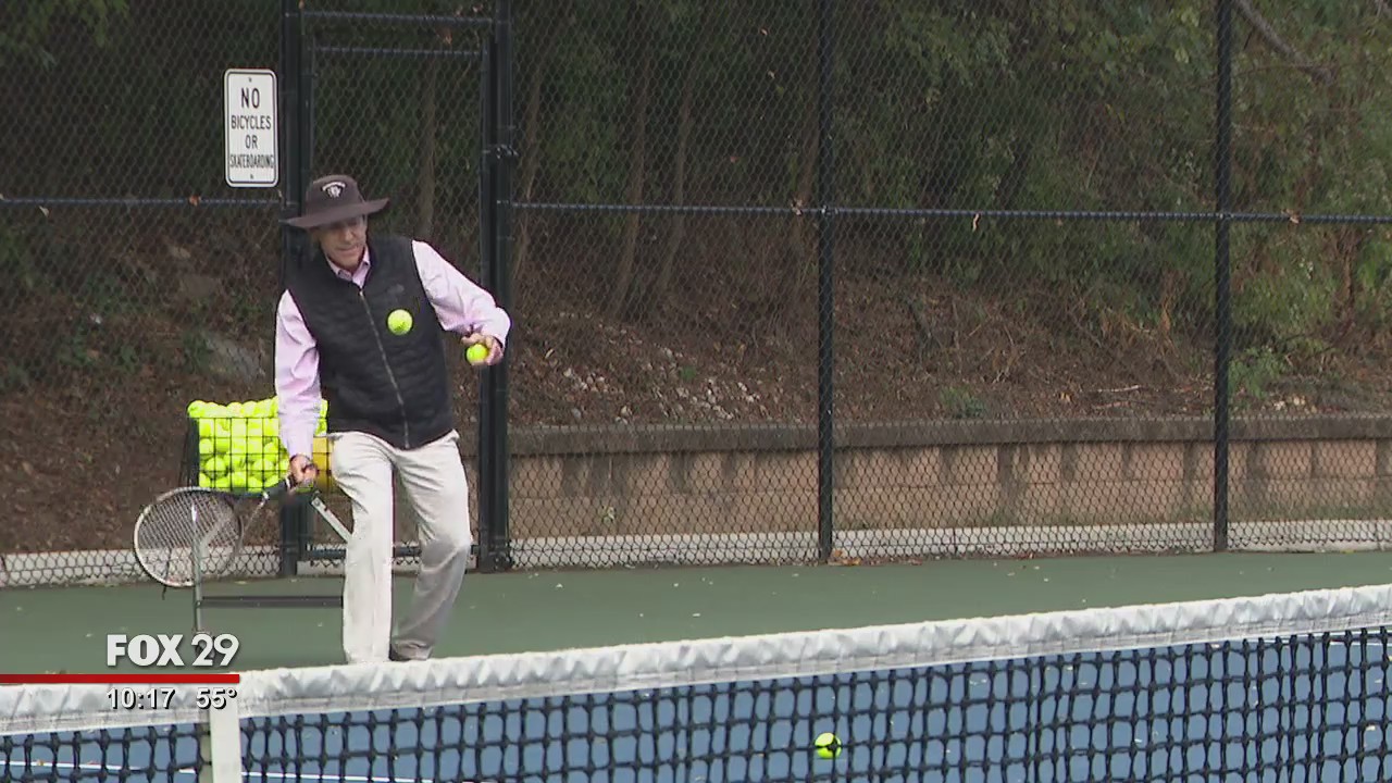 Haddonfield High School's historic record setting tennis coach