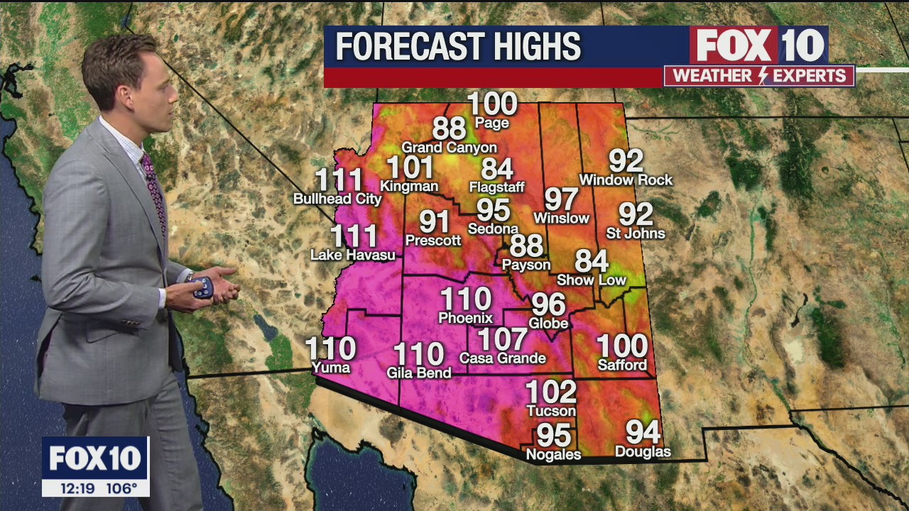 Noon Weather Forecast - 9/9/21