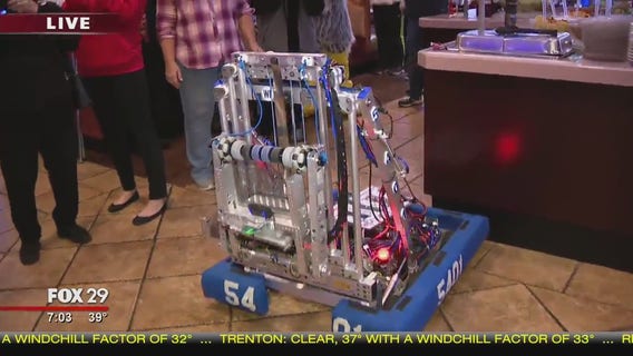 Bensalem High School robotics team joins Town Takeover