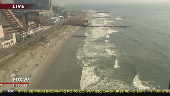 Bob Kelly gets birds eye view of Atlantic City from atop observation wheel