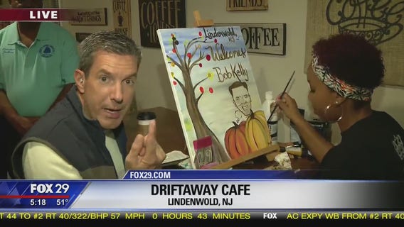 Lindenwold artist creates Town Takeover painting