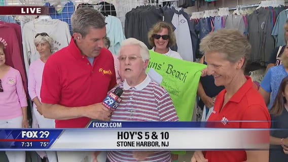 Town Takeover: Bob hangs with Sister James at Hoy's 5 & 10