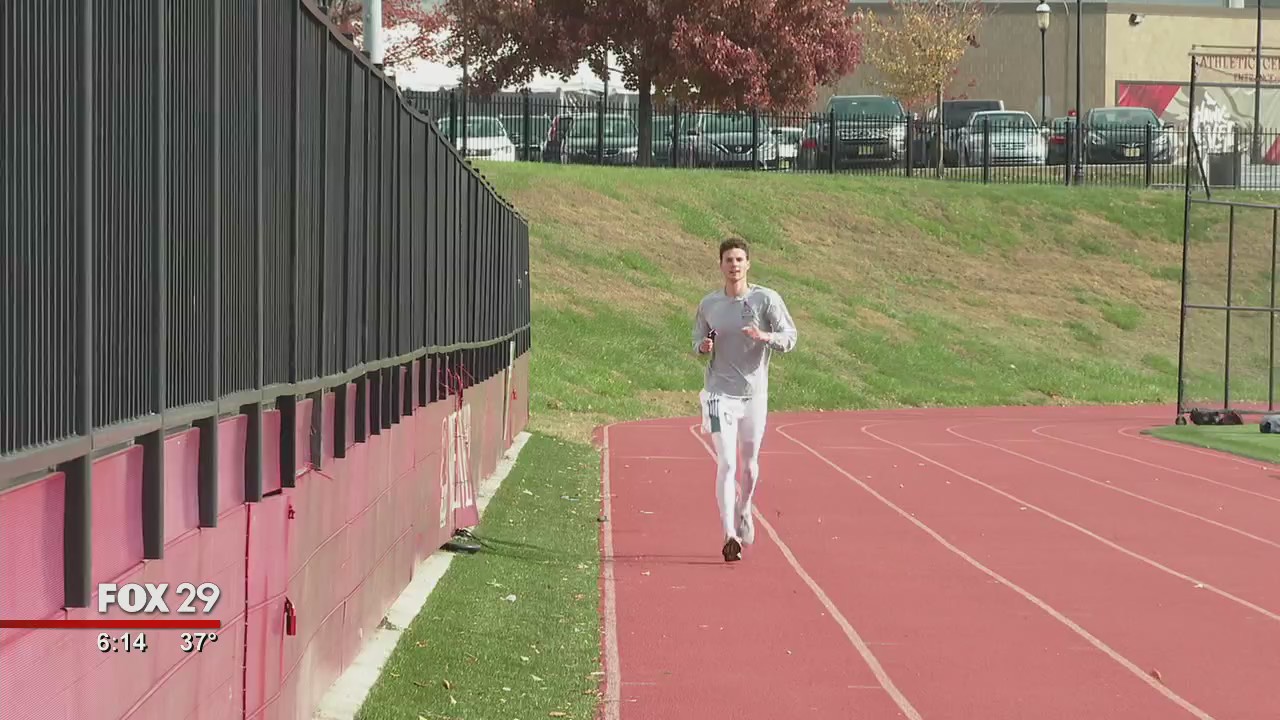 St. Joseph's University senior runs 5K a day for good cause