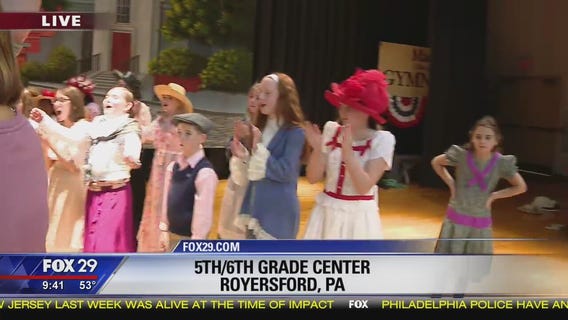 Bob Kelly visits 5th and 6th Grade Center in Royersford