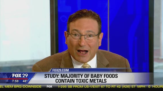 Study shows baby foods contain toxic metals