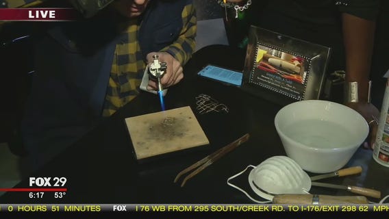 Town Takeover: Bob makes his own jewelry in Wilmington