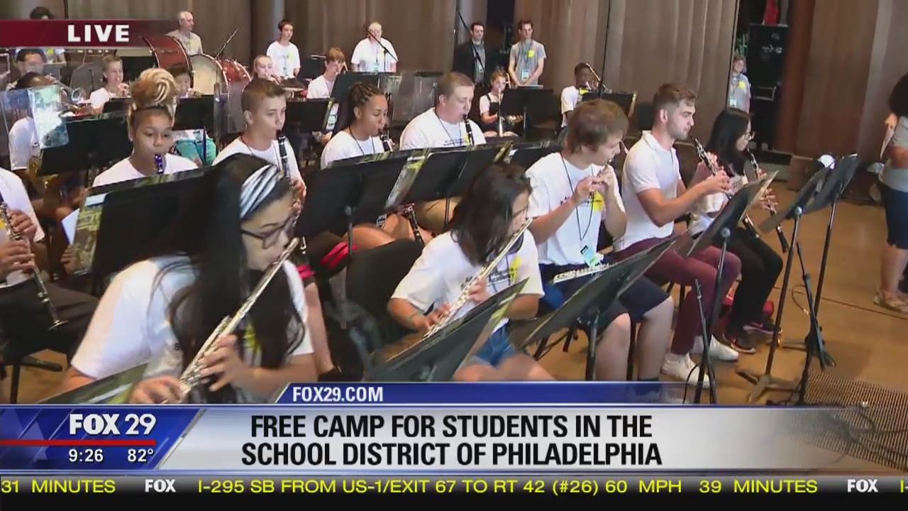 Camp Kelly: Orchestra Camp at the Mann Center