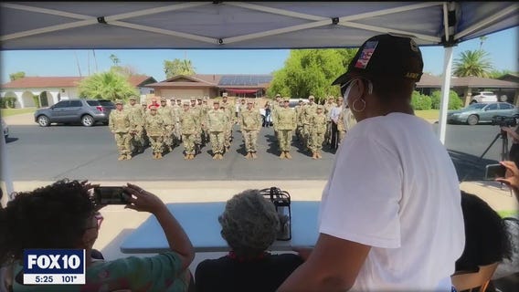 Family, friends honor WWII veteran on her 101st birthday