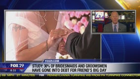 Study: 30 percent of bridesmaids, groomsmen go into debt for friend's big day