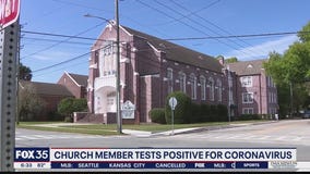 Church member tests positive for coronavirus