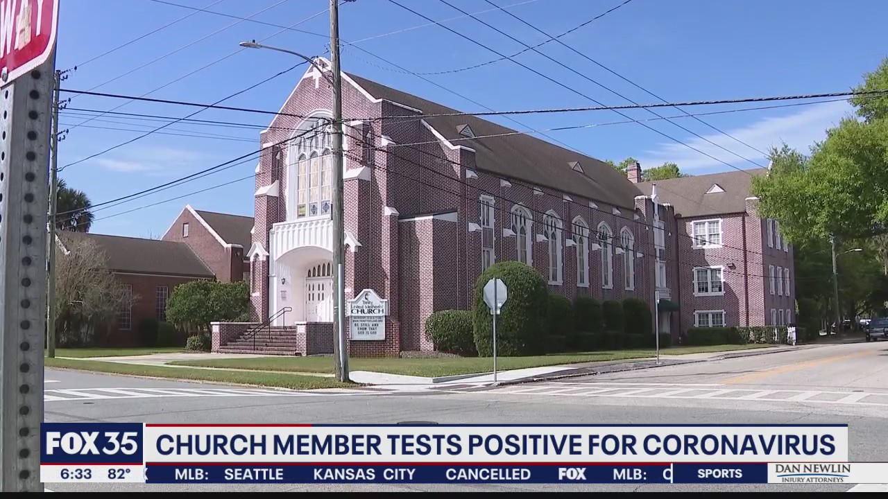 Church member tests positive for coronavirus