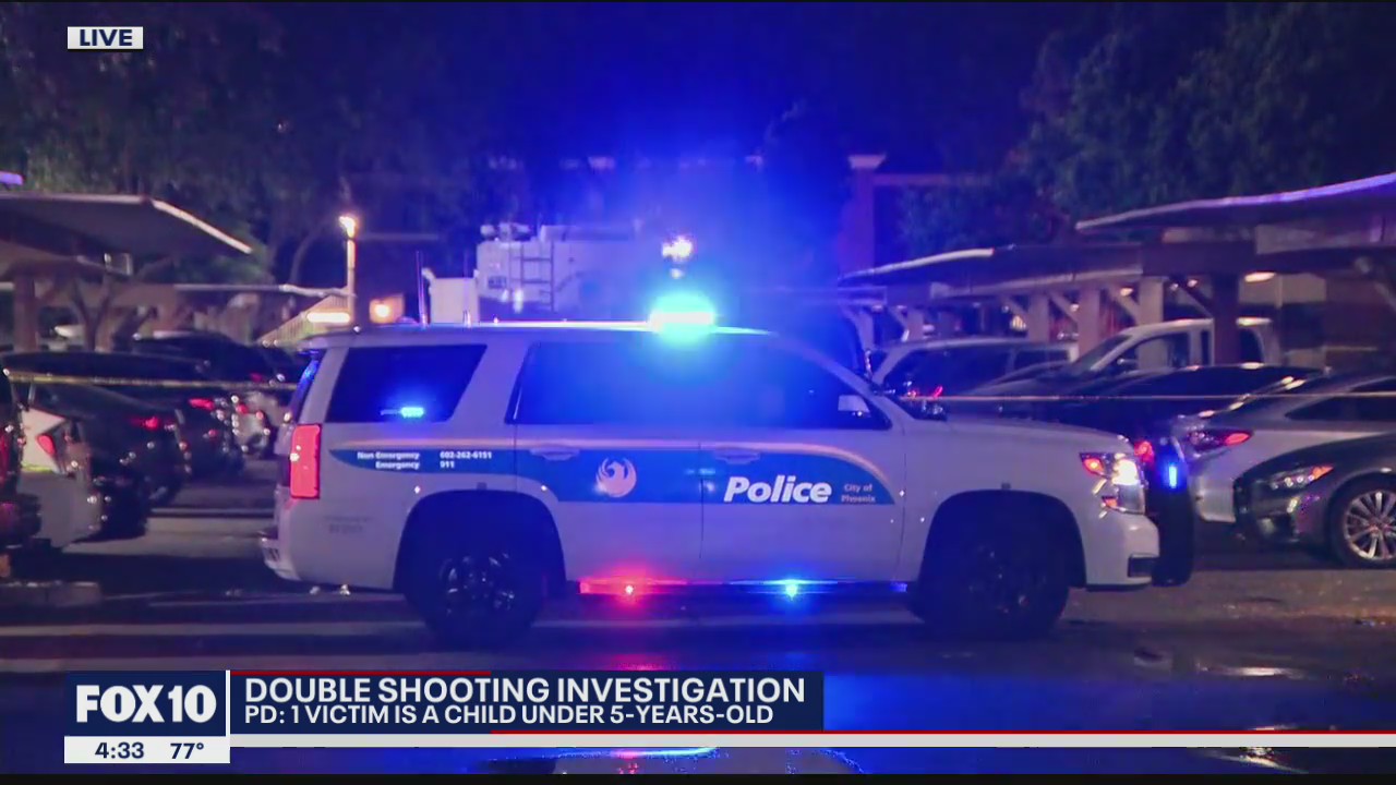 Woman, child hospitalized after double shooting in west Phoenix | FOX ...
