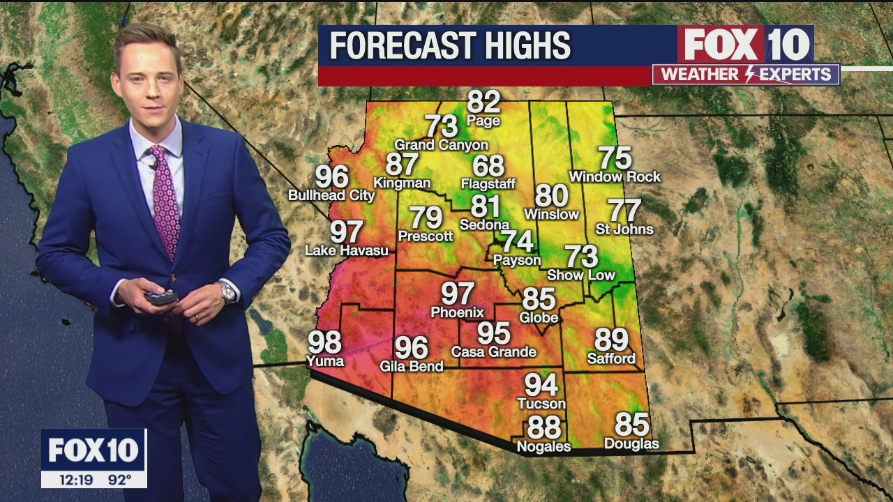 Noon Weather Forecast - 10/4/21