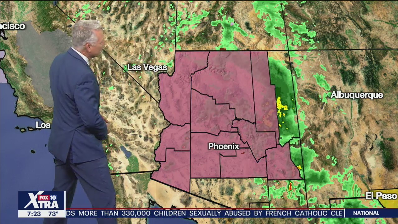 7 p.m. Weather Forecast - 10/5/21