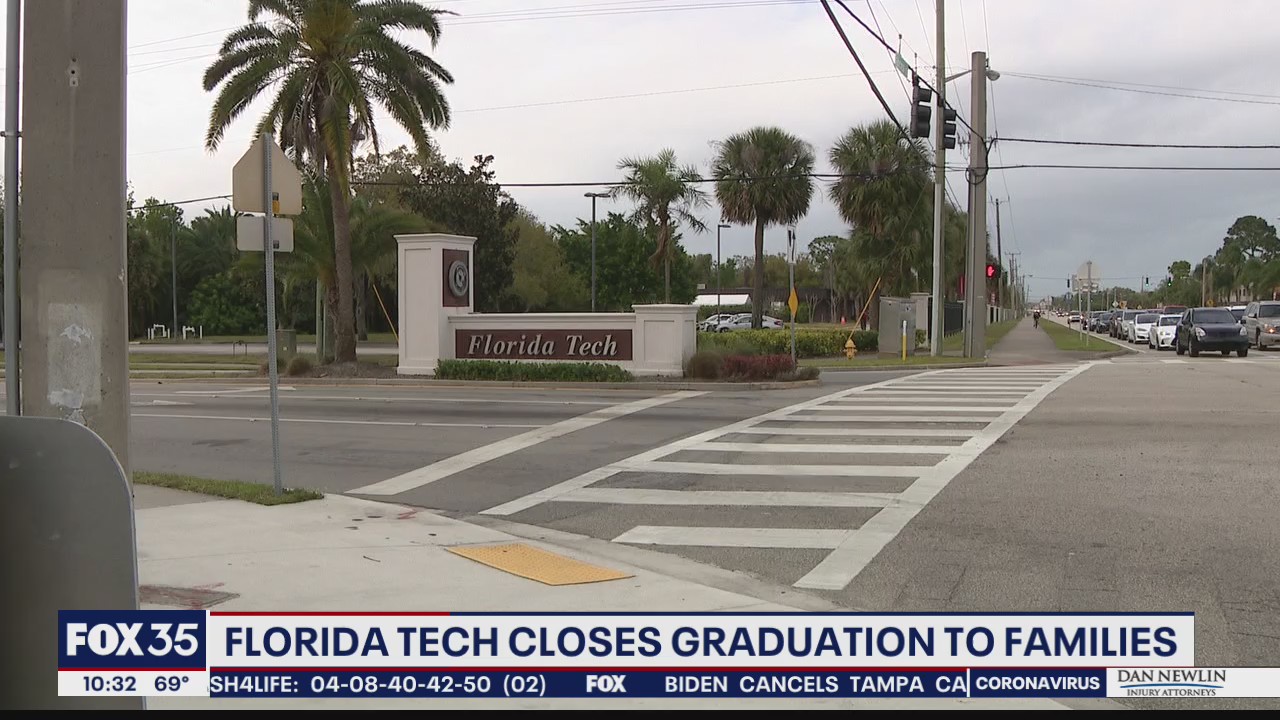 Florida Tech closes graduation to families