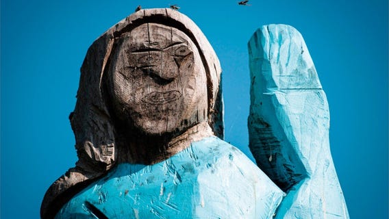 Statue of Melania Trump receives mixed reviews