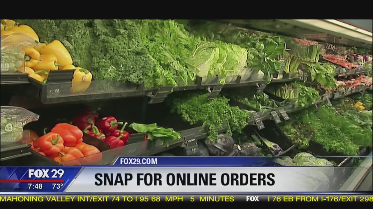Consumers can now order, pick up groceries using SNAP benefits