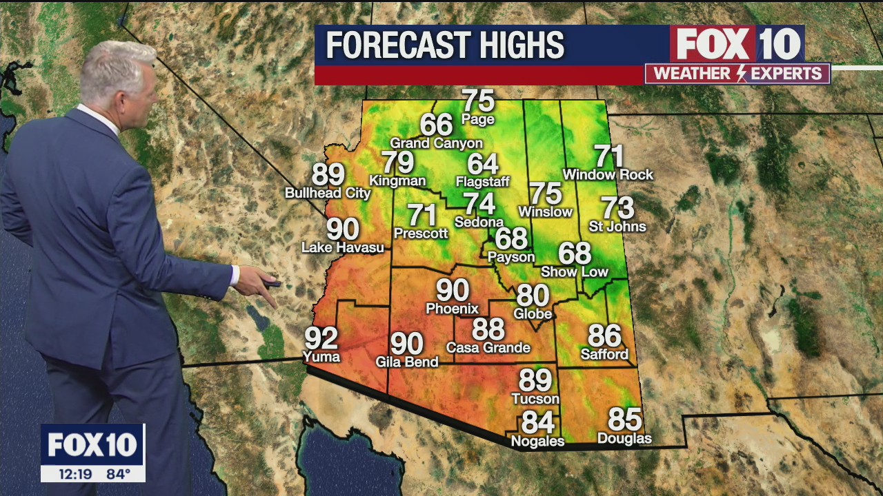 Noon Weather Forecast - 10/6/21
