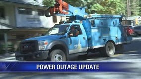 Power restored to most Napa PG&E customers