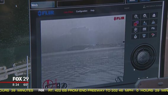 Jenn Fred pilots unmanned military boat