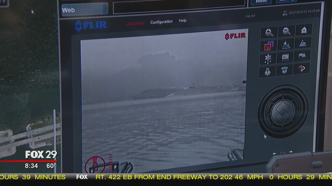 Jenn Fred pilots unmanned military boat