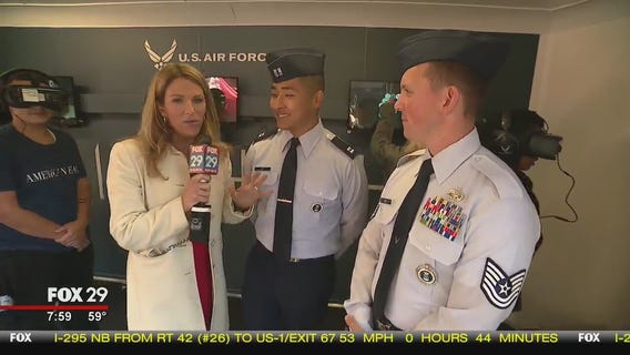 Virtual reality Air Force experience