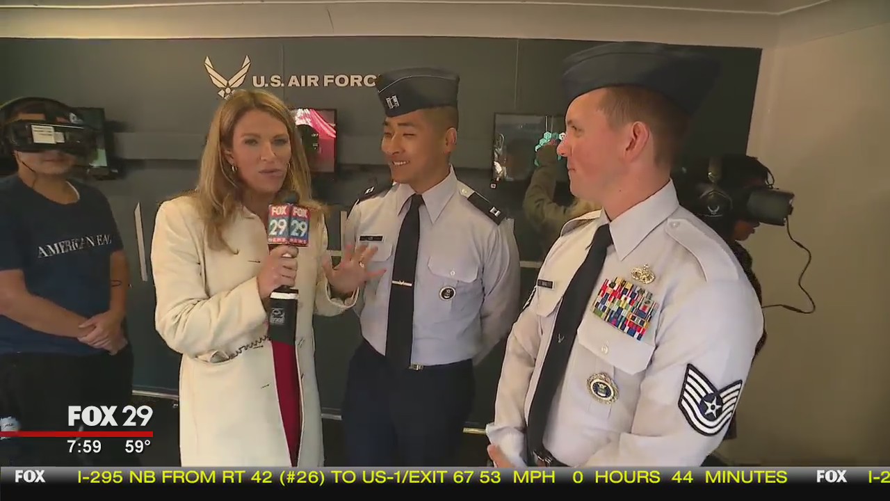Virtual reality Air Force experience