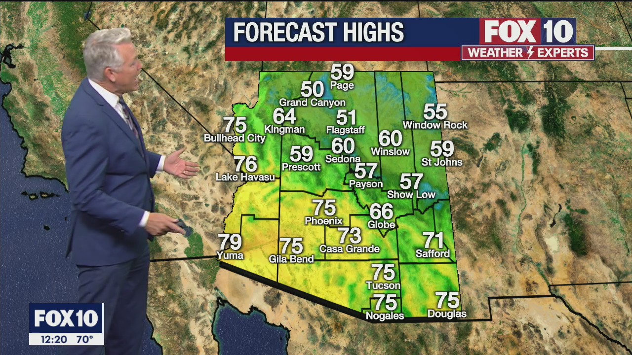 Noon Weather Forecast - 10/13/21