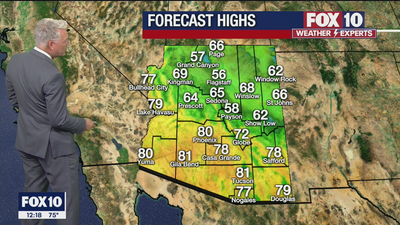 Noon Weather Forecast - 10/19/21