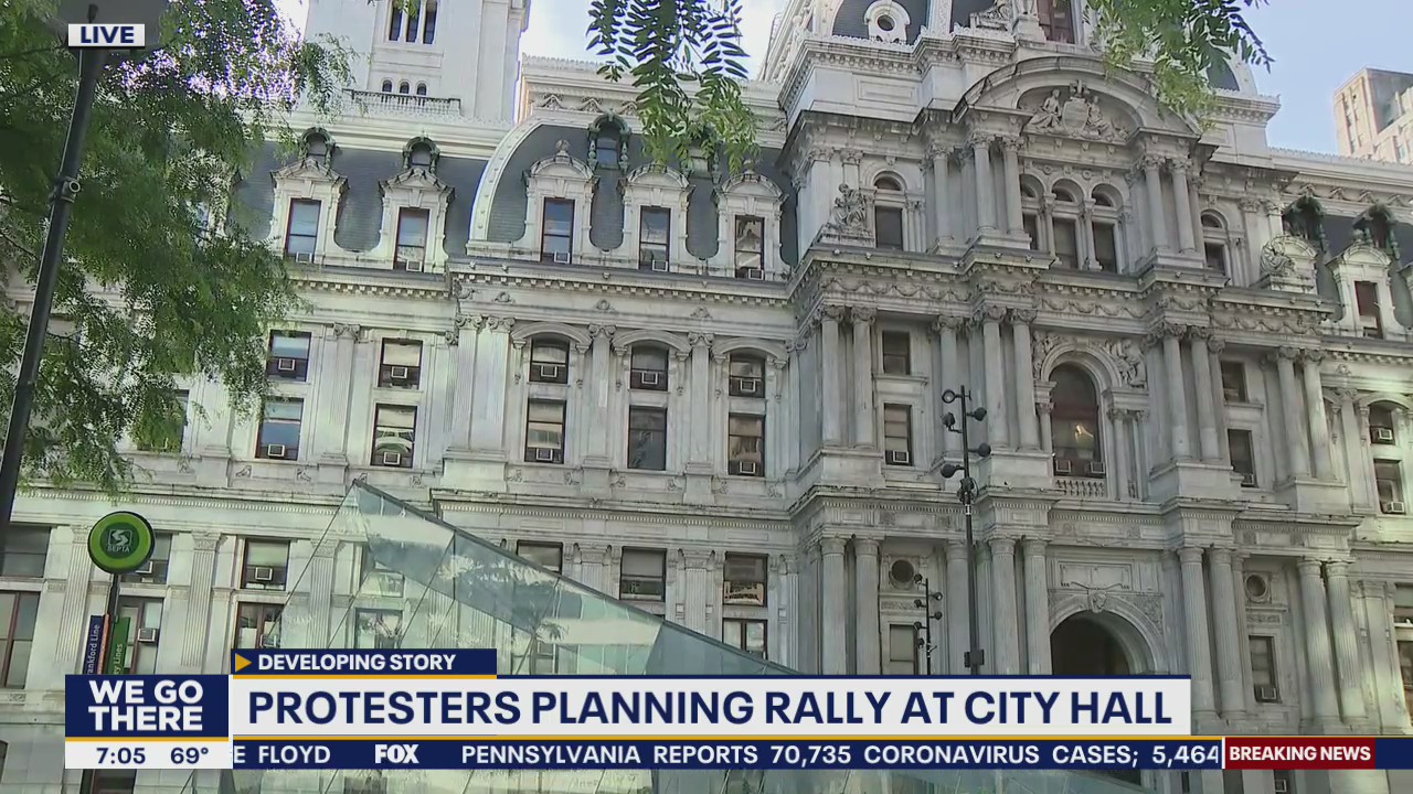 Protestors to rally in honor George Floyd, demanding justice at Philadelphia's City Hall